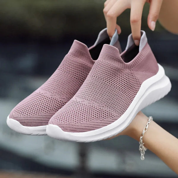 kaegreel knit shoes 31572 pink