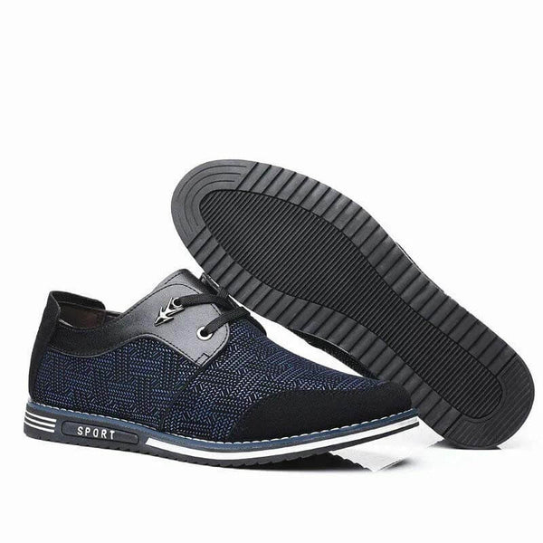 Kaegreel Men Special Leede Splace Lace Up Soft Business Casual Zapatos