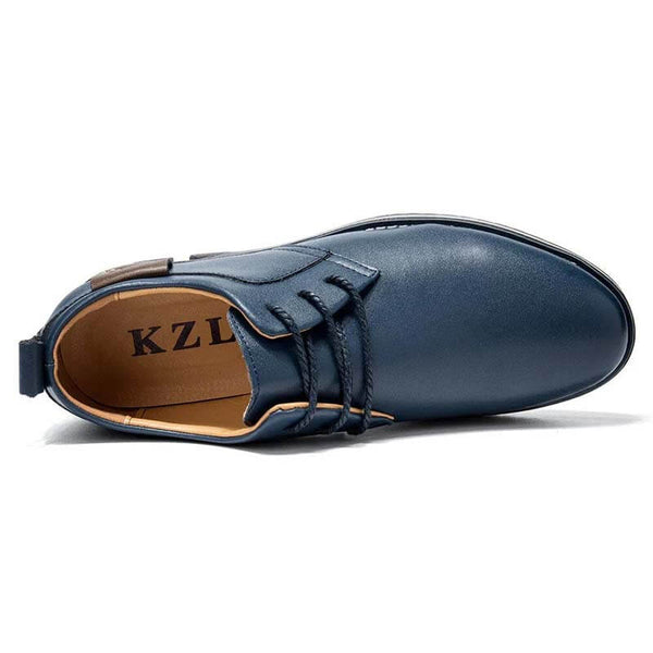 Zapatos casuales para hombres de color puro de color microfibra zapatos de conducción de ocio sin deslizamiento