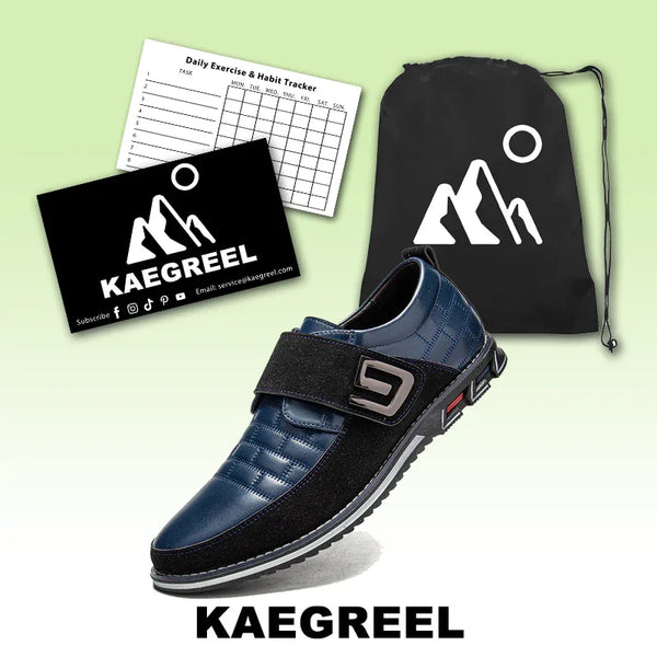 kaegreel leather business dress shoes 31380 blue