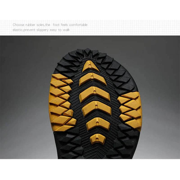 Leather Shoes Men's Sandals Men's Flip Flops Men's Casual Shoes Classic Massage Beach Slippers Anti-slip