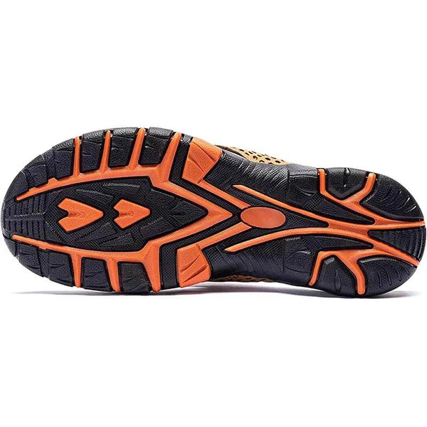 Men Sandals Leather Sport Flip Flops Comfort Casual Outdoor