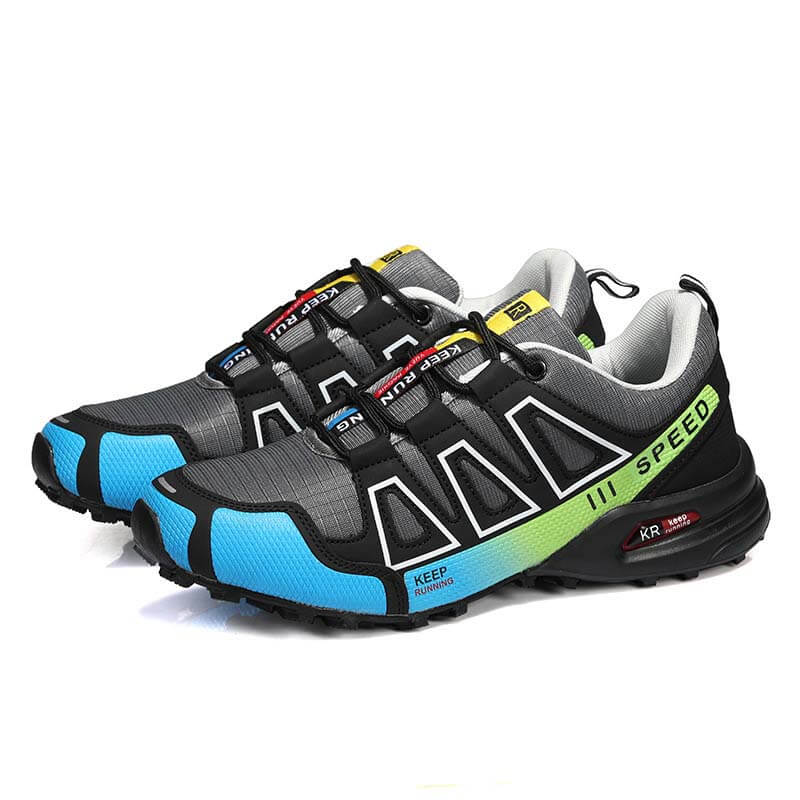 Men Hiking Footwear Outdoor Ultra-light Breathable Shock-absorbing Cycling Shoes