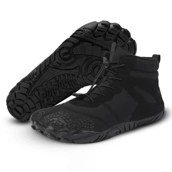 Zapatos de senderos para hombres de invierno para hombres zapatos de senderos para correr calientes zapatillas de nieve con unisex para al aire libre botas de invierno sin deslizamiento