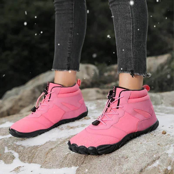 Zapatos de senderos para hombres de invierno para hombres zapatos de senderos para correr calientes zapatillas de nieve con unisex para al aire libre botas de invierno sin deslizamiento