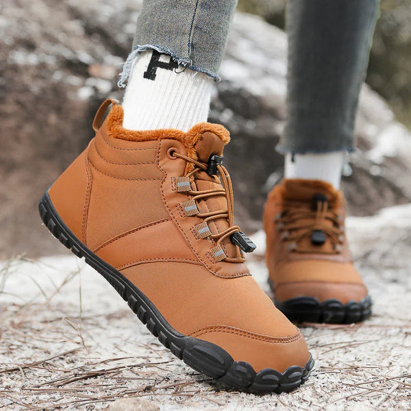 kaegreel winter barefoot shoes snow boots 31489 brown