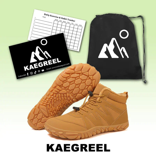 kaegreel winter barefoot shoes snow boots 31492 yellow