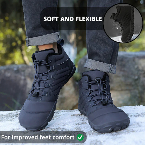 kaegreel winter barefoot shoes snow boots 31493 blue