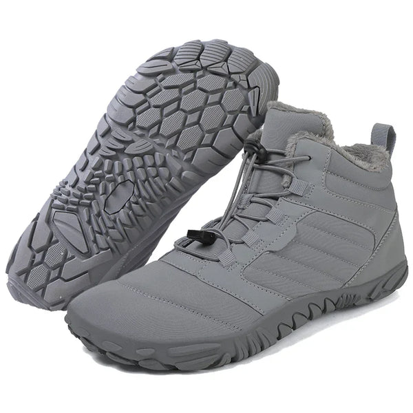 kaegreel winter barefoot shoes snow boots 31493 grey