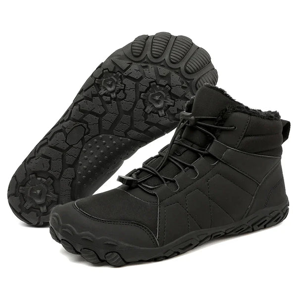 kaegreel winter barefoot shoes snow boots 31494 black
