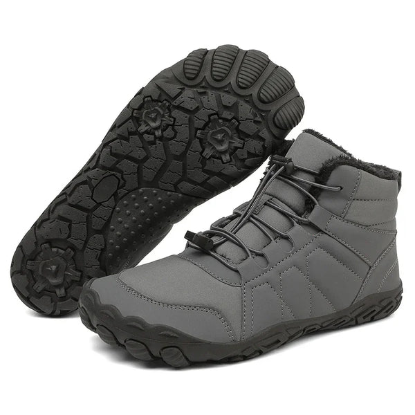 kaegreel winter barefoot shoes snow boots 31494 grey