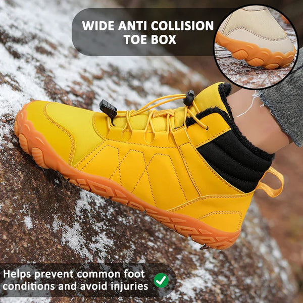 kaegreel winter barefoot shoes snow boots 31494 yellow