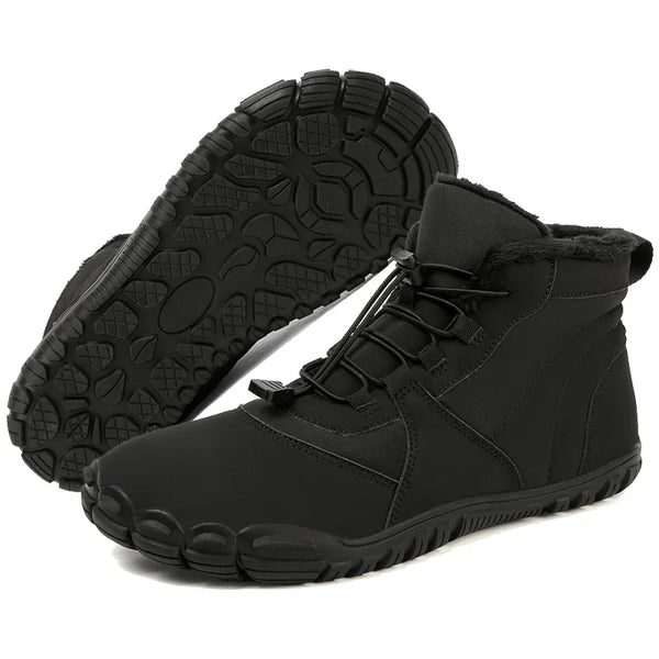 kaegreel winter barefoot shoes snow boots 31495 black