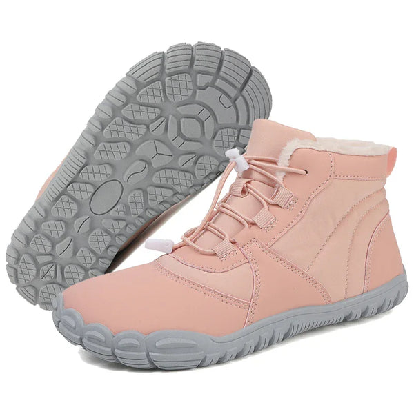 kaegreel winter barefoot shoes snow boots 31495 pink