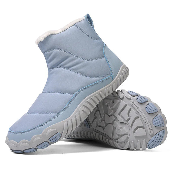 kaegreel winter barefoot shoes snow boots 31497 light blue