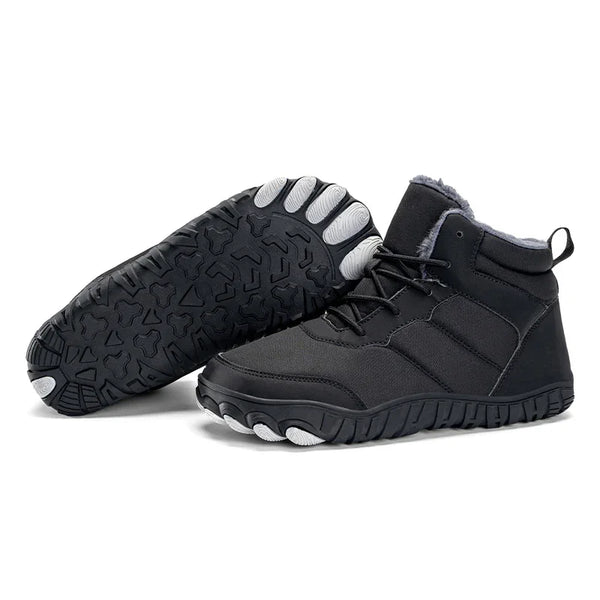 kaegreel winter barefoot shoes snow boots 31503 black
