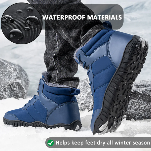 kaegreel winter barefoot shoes snow boots 31503 blue