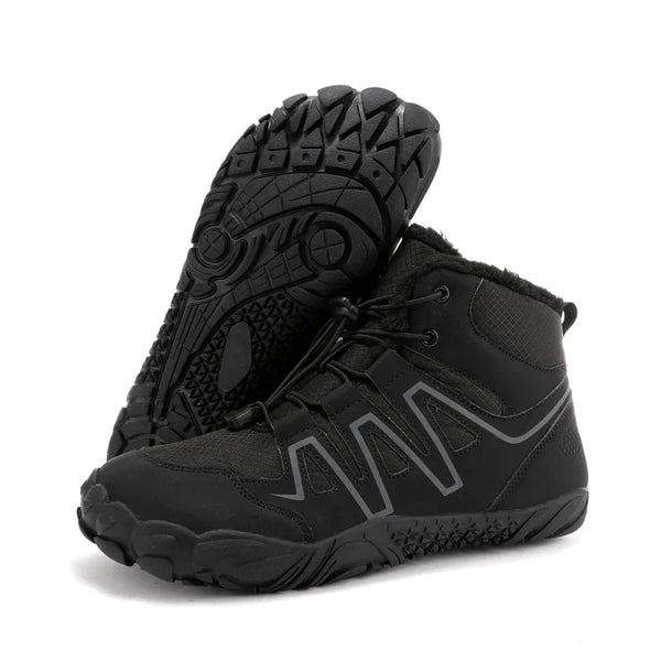 kaegreel winter barefoot shoes snow boots 31504 black