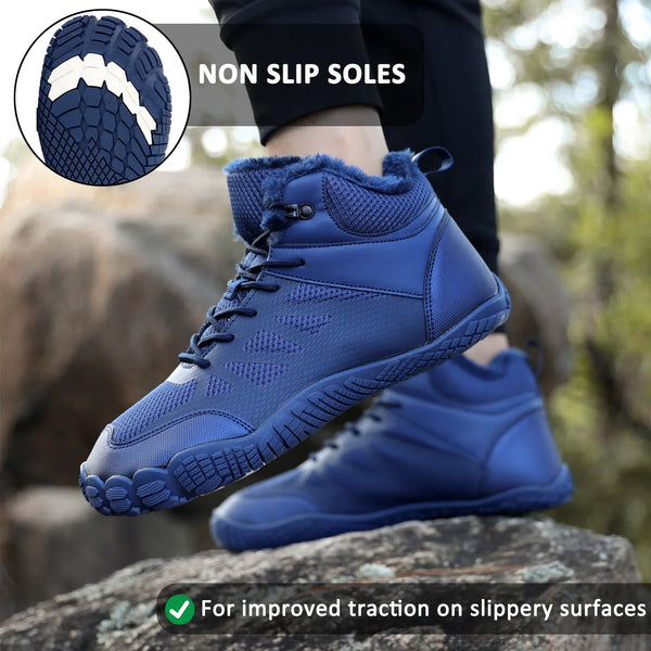 kaegreel winter barefoot shoes snow boots 31509 blue