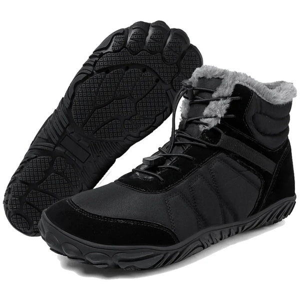 kaegreel winter barefoot shoes snow boots 31511 black