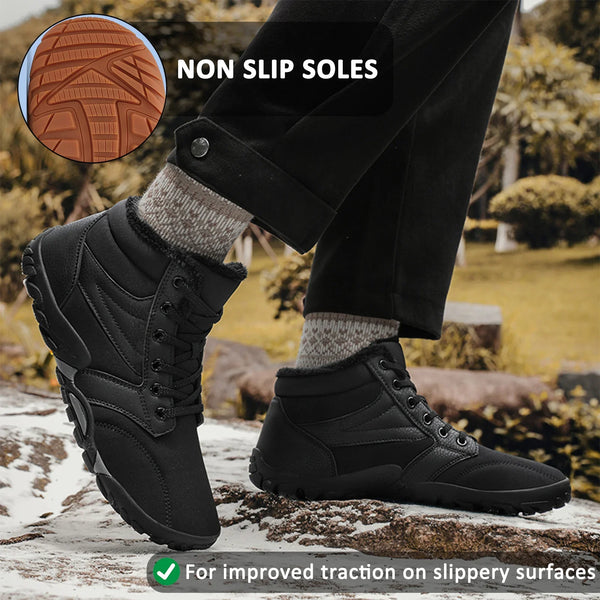 kaegreel winter barefoot shoes snow boots 31513 black