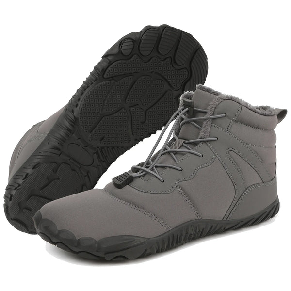 kaegreel winter barefoot shoes snow boots 31517 grey