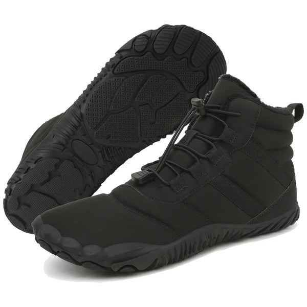 kaegreel winter barefoot shoes snow boots 31518 black