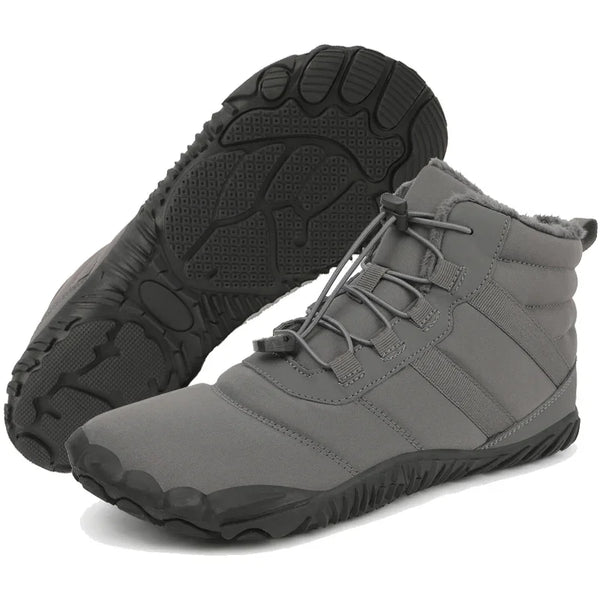 kaegreel winter barefoot shoes snow boots 31518 grey