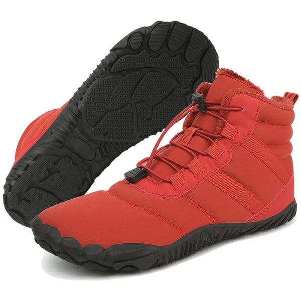 kaegreel winter barefoot shoes snow boots 31518 wine red