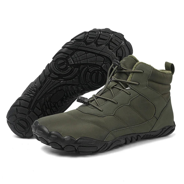 kaegreel winter barefoot shoes snow boots 31519 army green