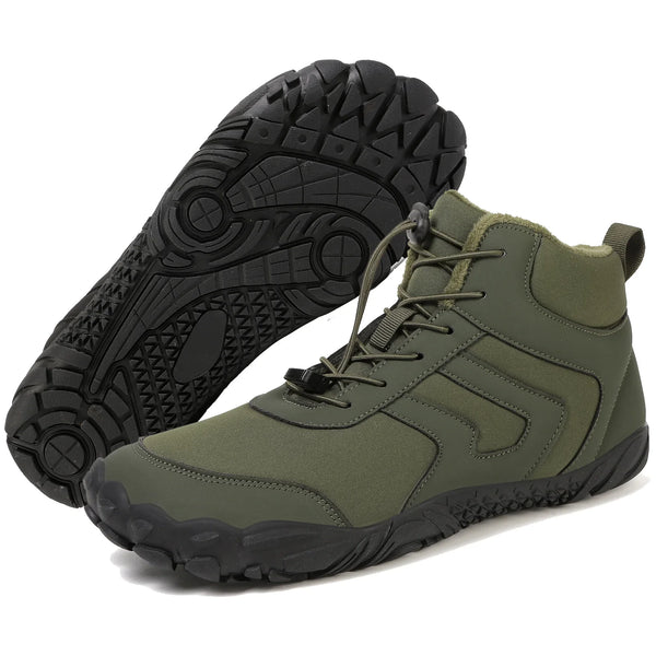 kaegreel winter barefoot shoes snow boots 31521 army green