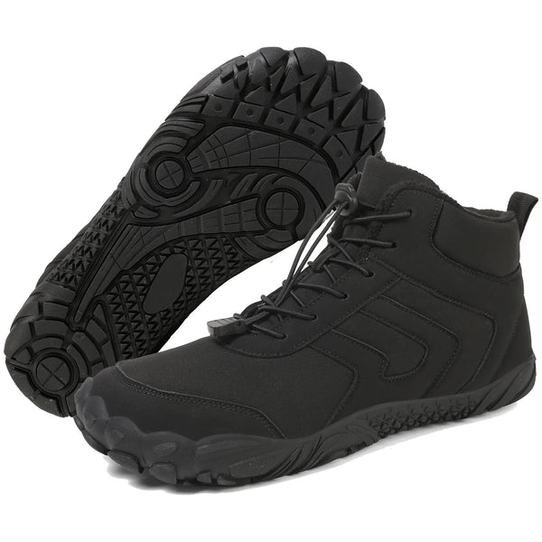 kaegreel winter barefoot shoes snow boots 31521 black