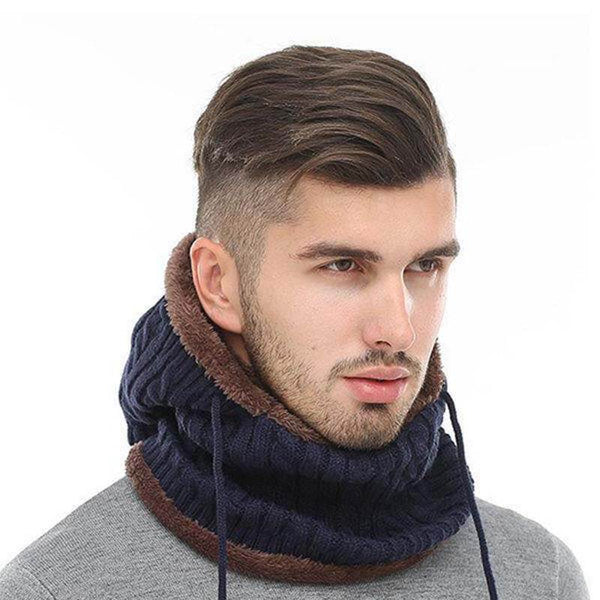 Mujeres hombres parejas multiusos pasamonte mascarilla de cara invierno tejido bufanda skullies gorros sombrero cuello calentador
