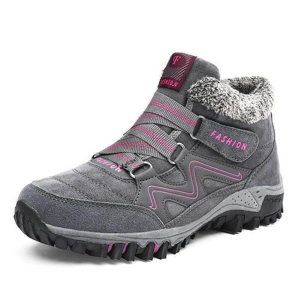 Kaegreel para mujer cómoda cálida impermeable gancho gancho tobillo botines