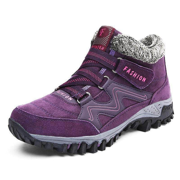 Kaegreel para mujer cómoda cálida impermeable gancho gancho tobillo botines
