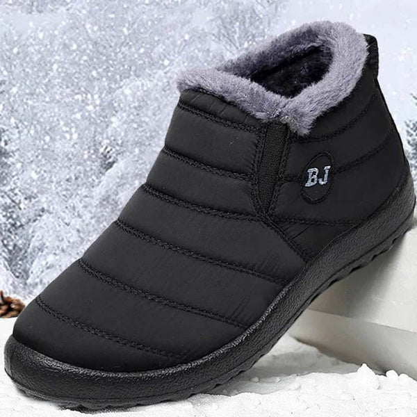 Kaegreel Men's Impermeable Piel de piel de fondo de la letra de la letra de la letra en las botas del tobillo