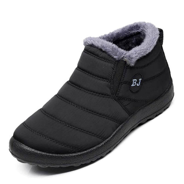 Kaegreel Men's Impermeable Piel de piel de fondo de la letra de la letra de la letra en las botas del tobillo