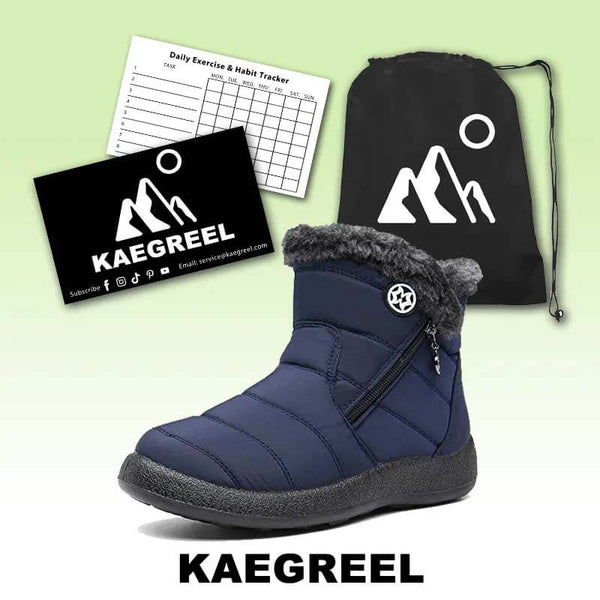Botas de invierno para mujeres Botas de nieve con forrado impermeable zapatos de invierno botas de eje corto de invierno zapatos