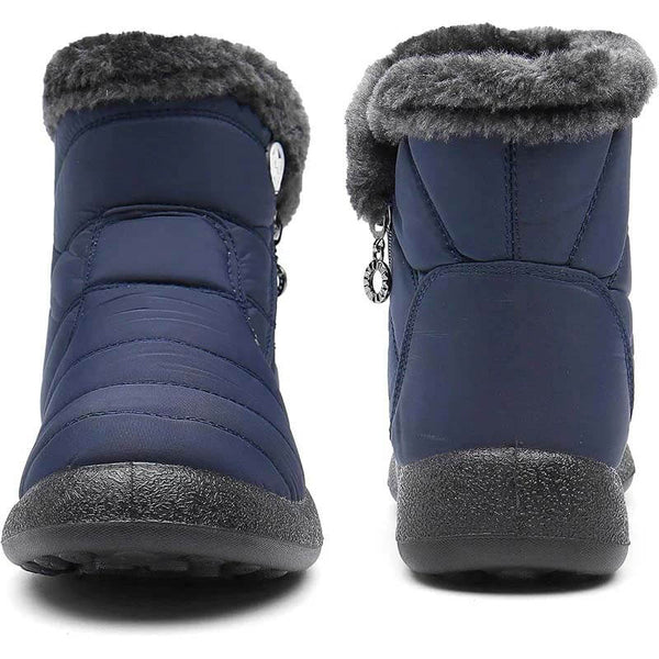 Botas de invierno para mujeres Botas de nieve con forrado impermeable zapatos de invierno botas de eje corto de invierno zapatos