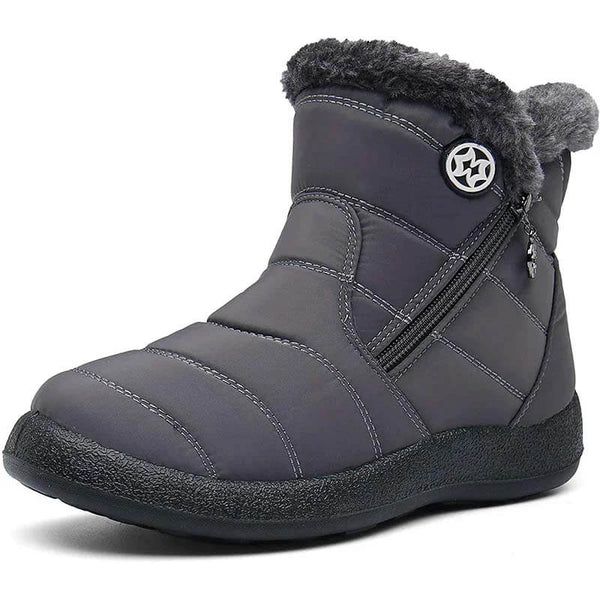 Botas de invierno para mujeres Botas de nieve con forrado impermeable zapatos de invierno botas de eje corto de invierno zapatos