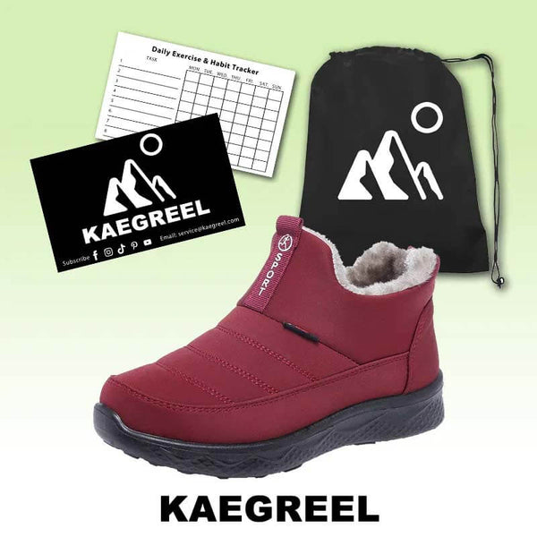 Damas botas de nieve zapatos de invierno para mujeres forra de piel con botines de invierno cálidos con cremallera al aire libre deslizamiento impermeable en zapatos cómodos