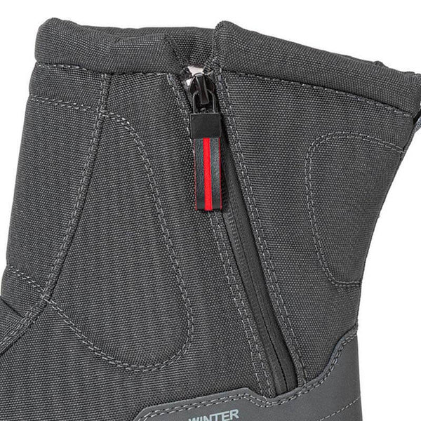 Botas de nieve de invierno para mujeres con cremallera, impermeable, no deslizamiento, resistente al desgaste, espesas y aterciopeladas cálidas