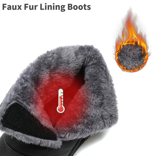 kaegreel winter snow boots 31520 black