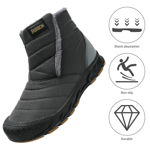 kaegreel winter snow boots 31520 grey