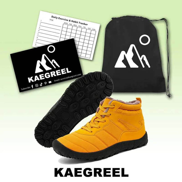 Botas de nieve para hombres correas a prueba de frío zapatos de invierno zapatos de senderismo calzado sin deslizamiento e impermeable zapato descalzo de invierno