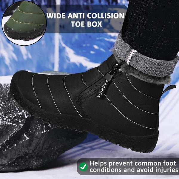Botas de nieve de otoño e invierno zapatos de senderismo calientes zapatos de senderismo