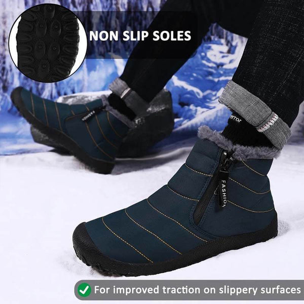 Botas de nieve de otoño e invierno zapatos de senderismo calientes zapatos de senderismo