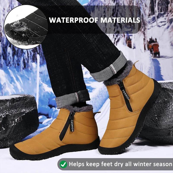 Botas de nieve de otoño e invierno zapatos de senderismo calientes zapatos de senderismo