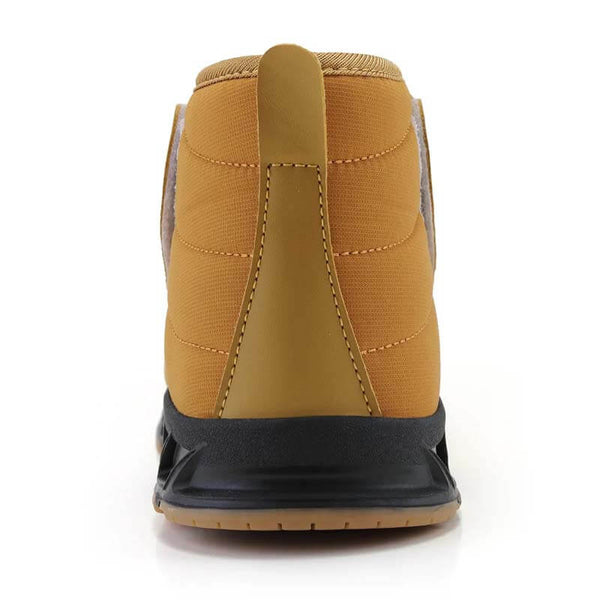 Botas de nieve de otoño e invierno al aire libre más zapatos de senderismo de terciopelo calzado no deslizante e impermeable zapato descalzo de invierno (unisex)