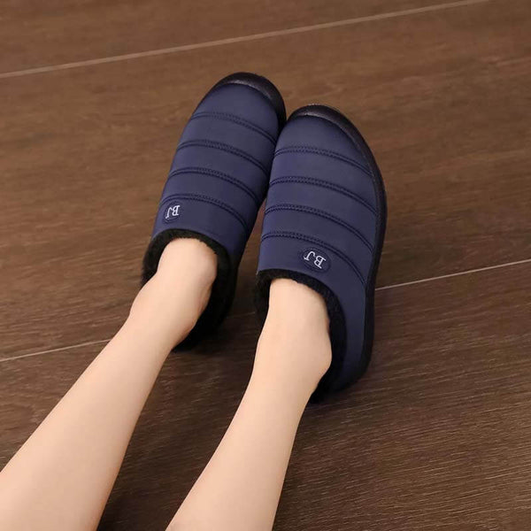 Cómodas zapatillas de invierno de espuma viscoel